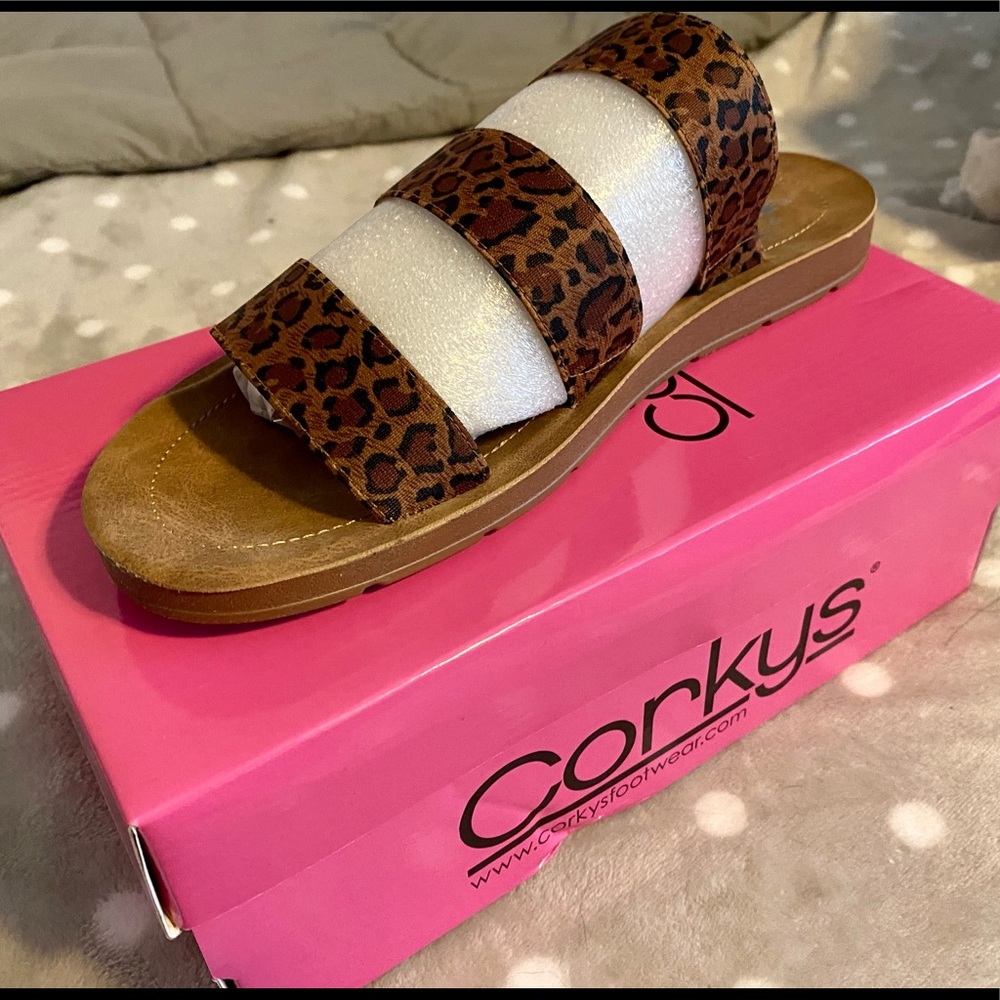 Size 12 Corkys Dafne Sandals, New in Box